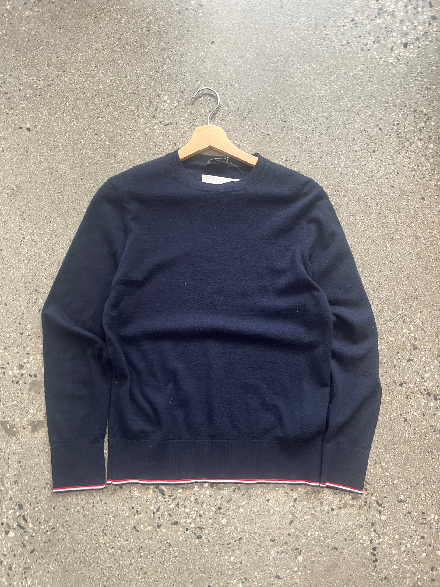 (XS/S) Moncler Wool Light Knit Sweater 100% virgin wool