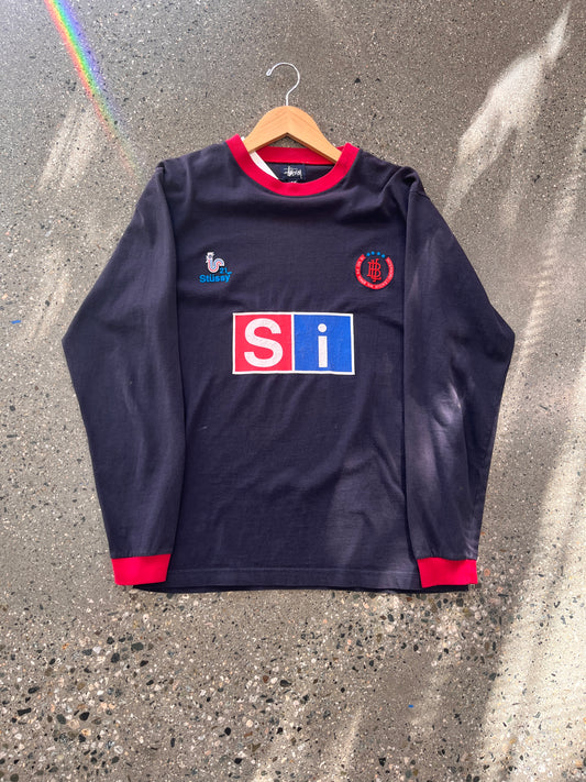 (M) 1990s Stussy Interboro League LS