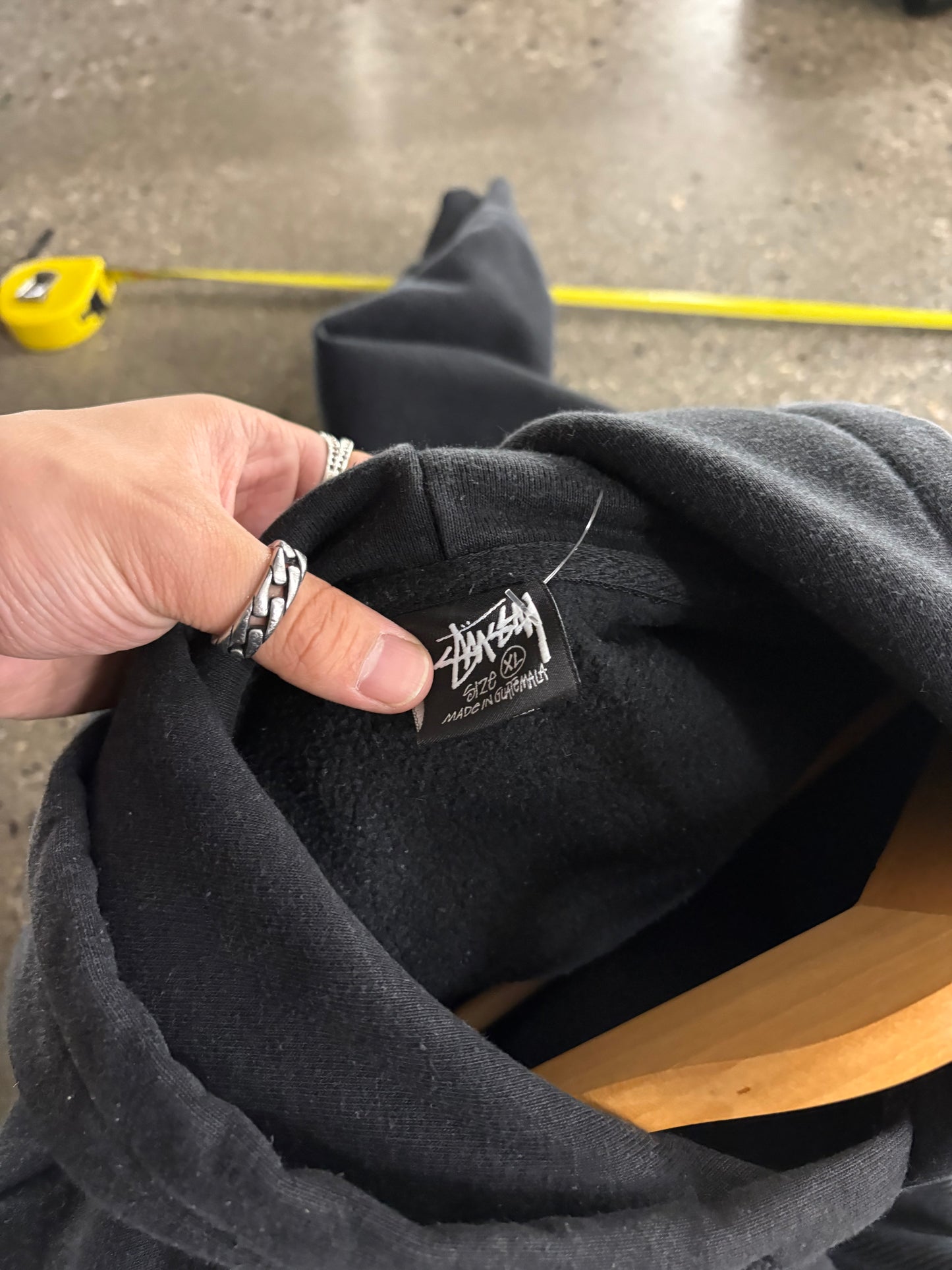 Stussy Heavyweight Doublesided Script Hoodie