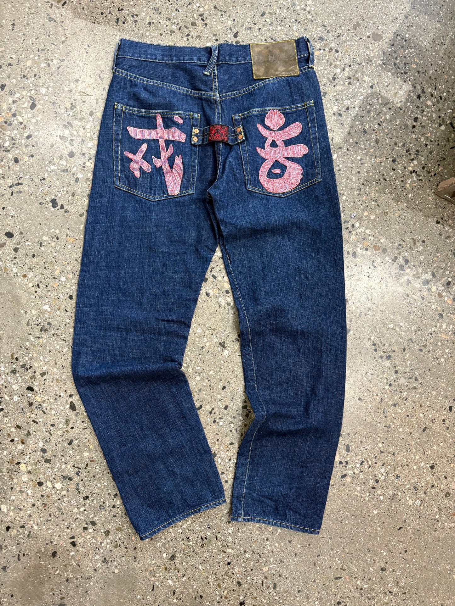 (32” x 35”) Evisu Selvedge Denim
