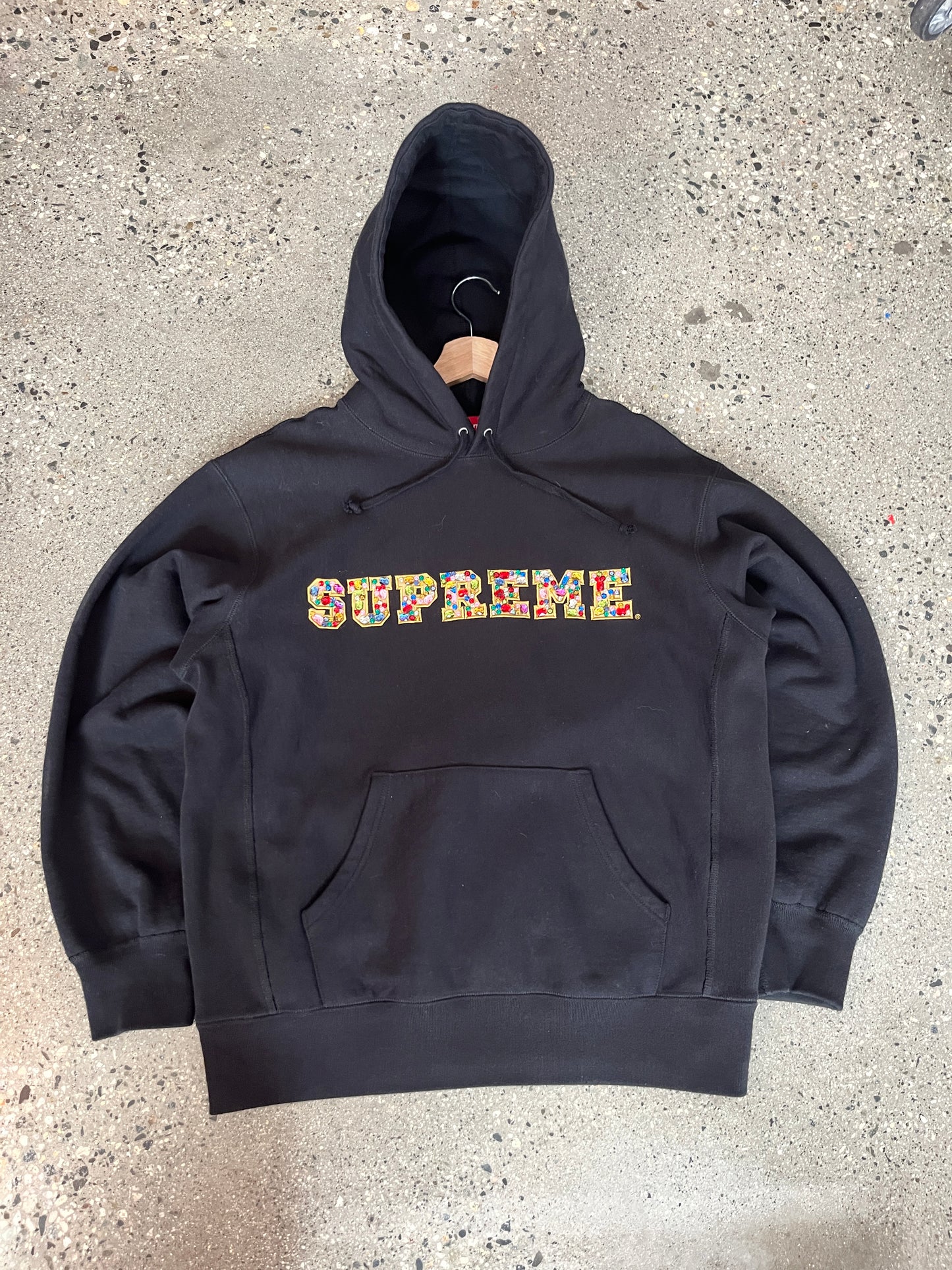 (M) Supreme Jewels Hooded Sweatshirt