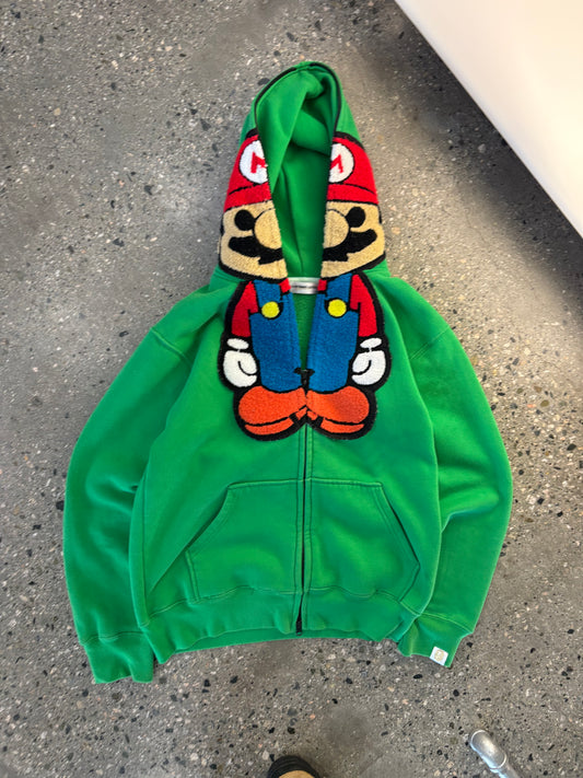 (M) Bape Mario Hoodie Full Zip