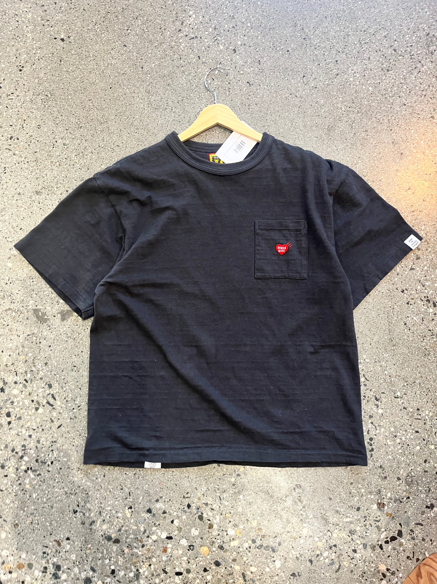 (XL) Humanmade Black Small Heart Tee