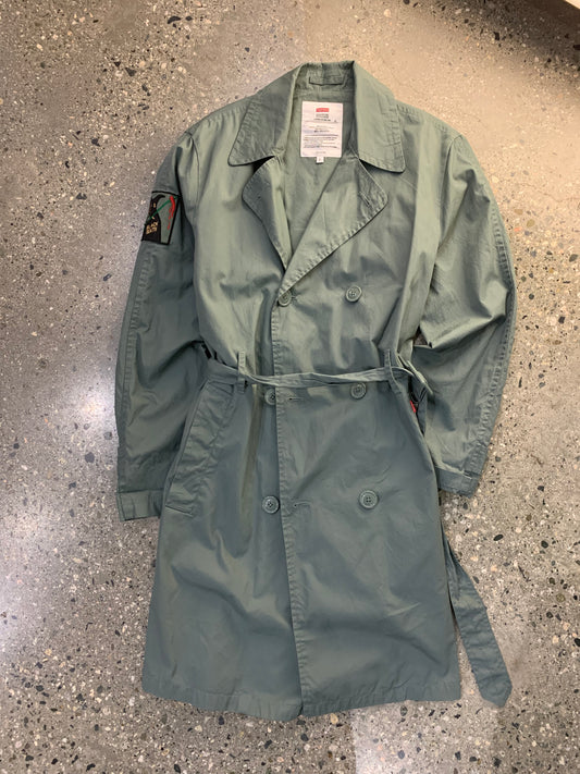 (L) Supreme Black Death Overcoat