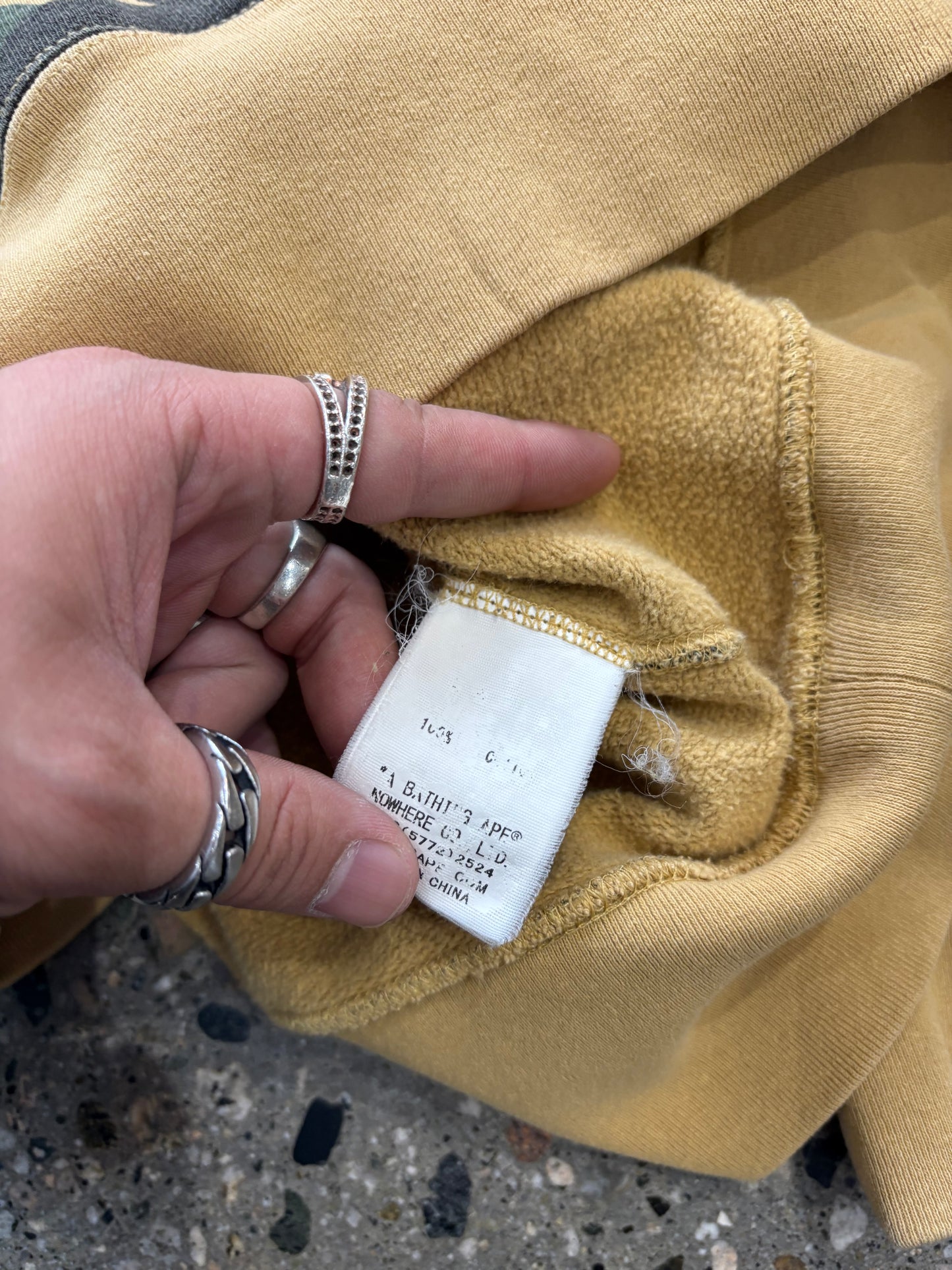 (XL) Bape Camo Pullover Hoodie