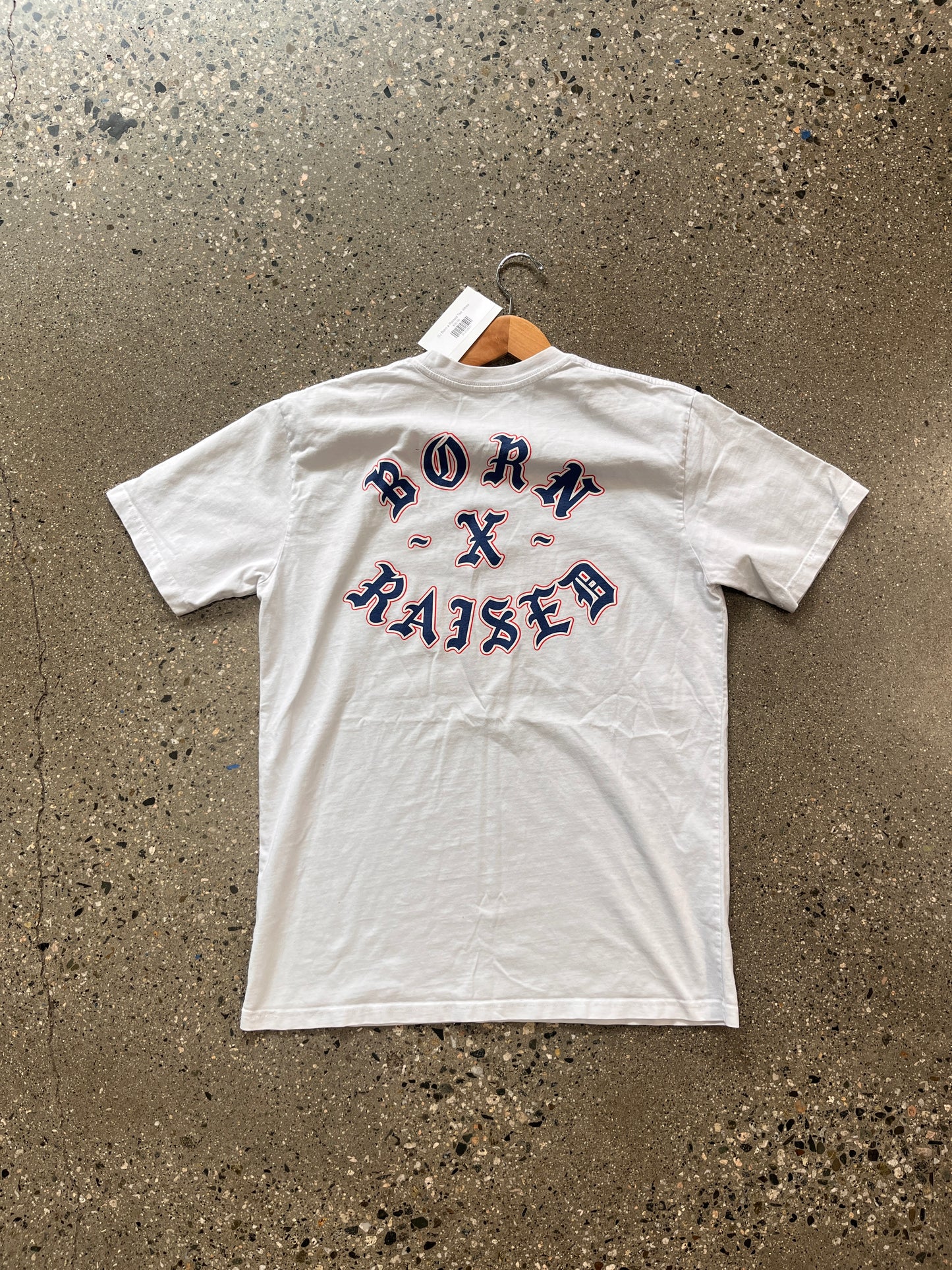 (L) Born x Raised Tee White