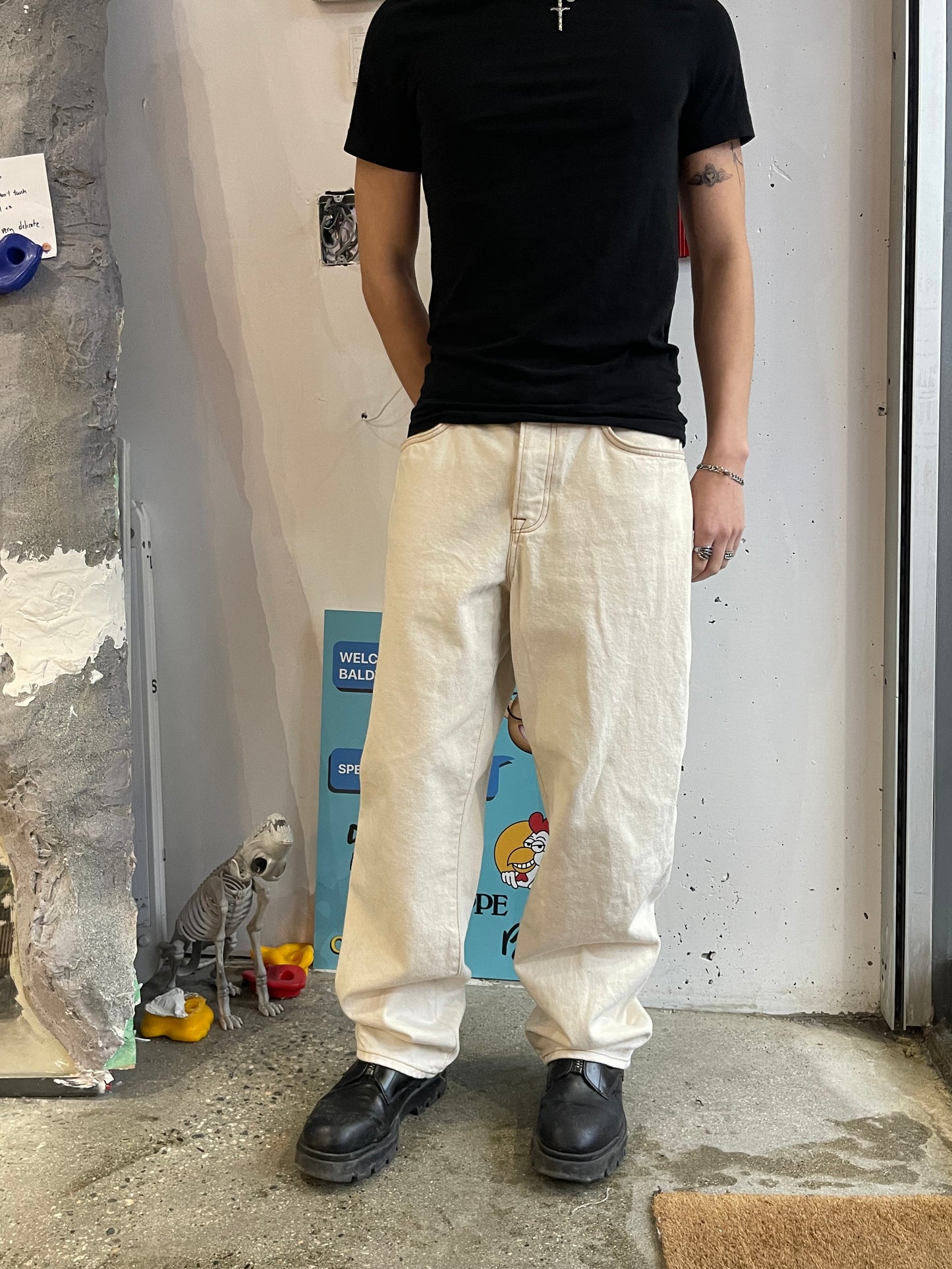 (29”) Stussy Big Ol Contrast Stitch Denim