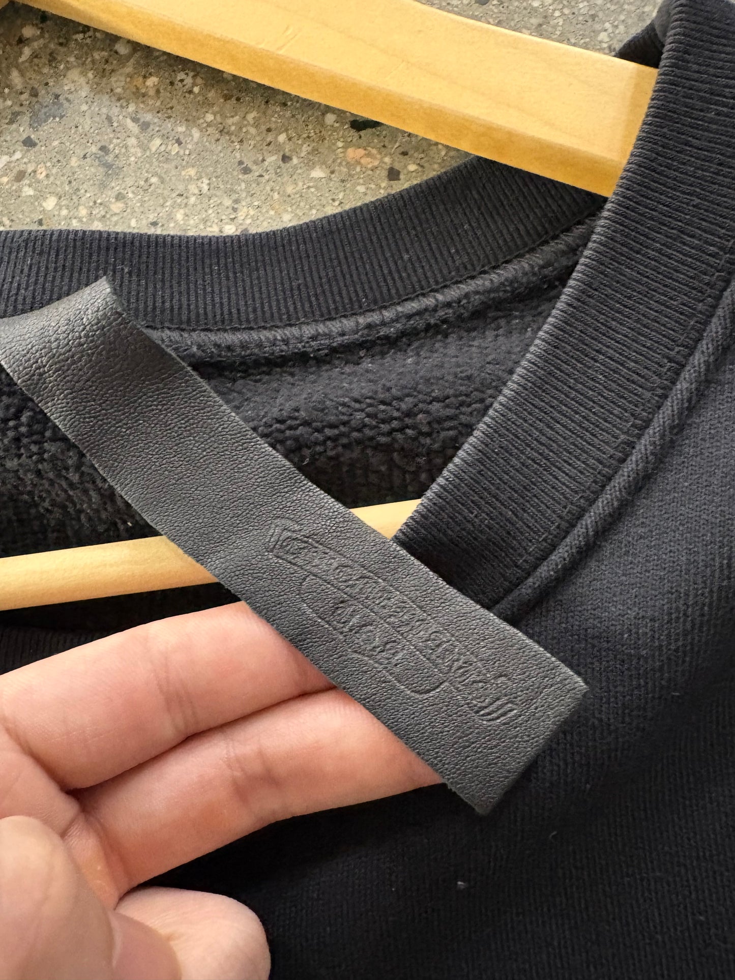 (2XL) Chrome Hearts Scroll  “ f*ck u” Crewneck