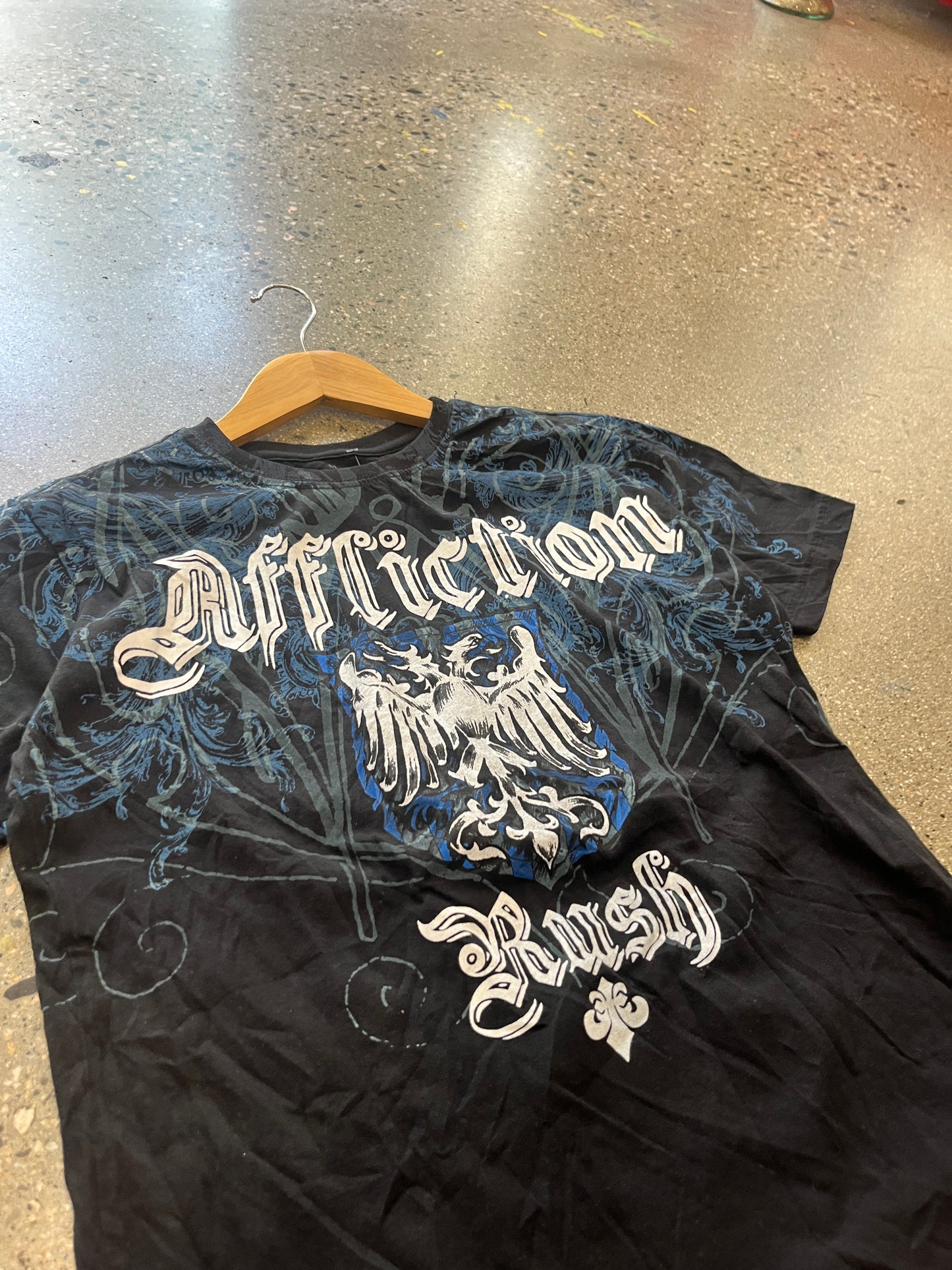 (M) Affliction Rush Doublesided Tee