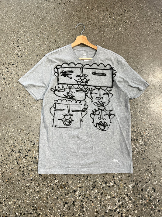 (M) Stussy 1/1 Graffiti Tee