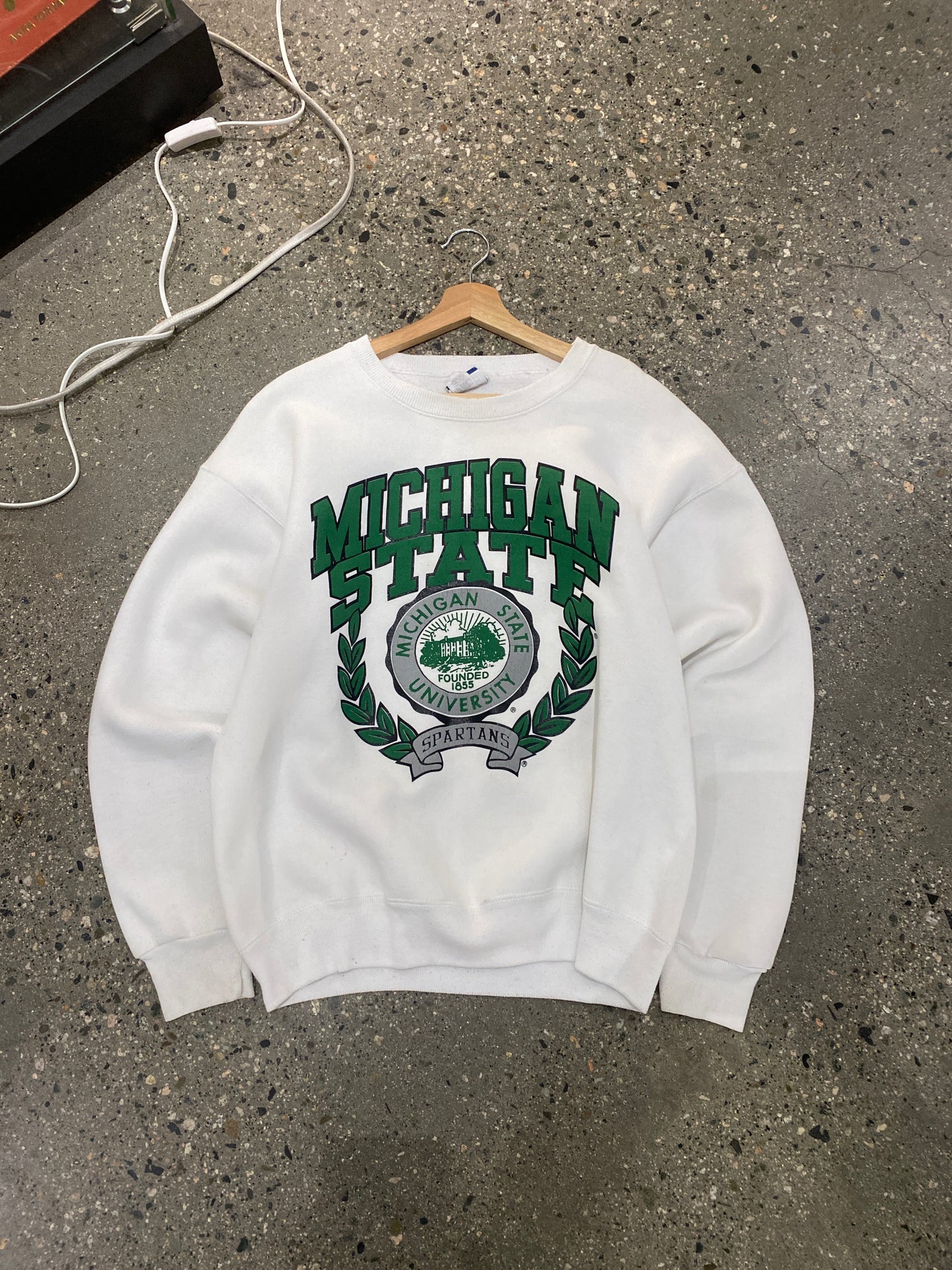 (S/M) 90's Michigan State Spartans Graphic Crewneck