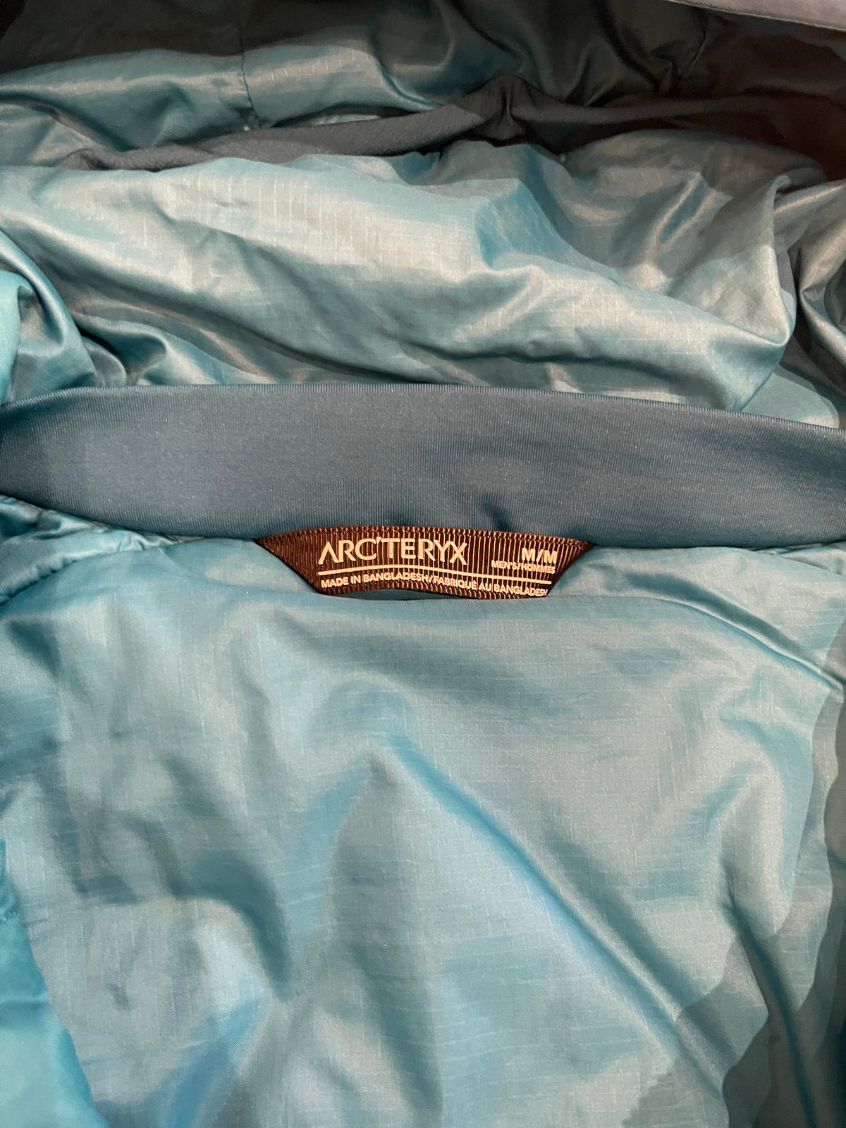 (Men’s L) Arc’teryx Atom AR Hoody Blue