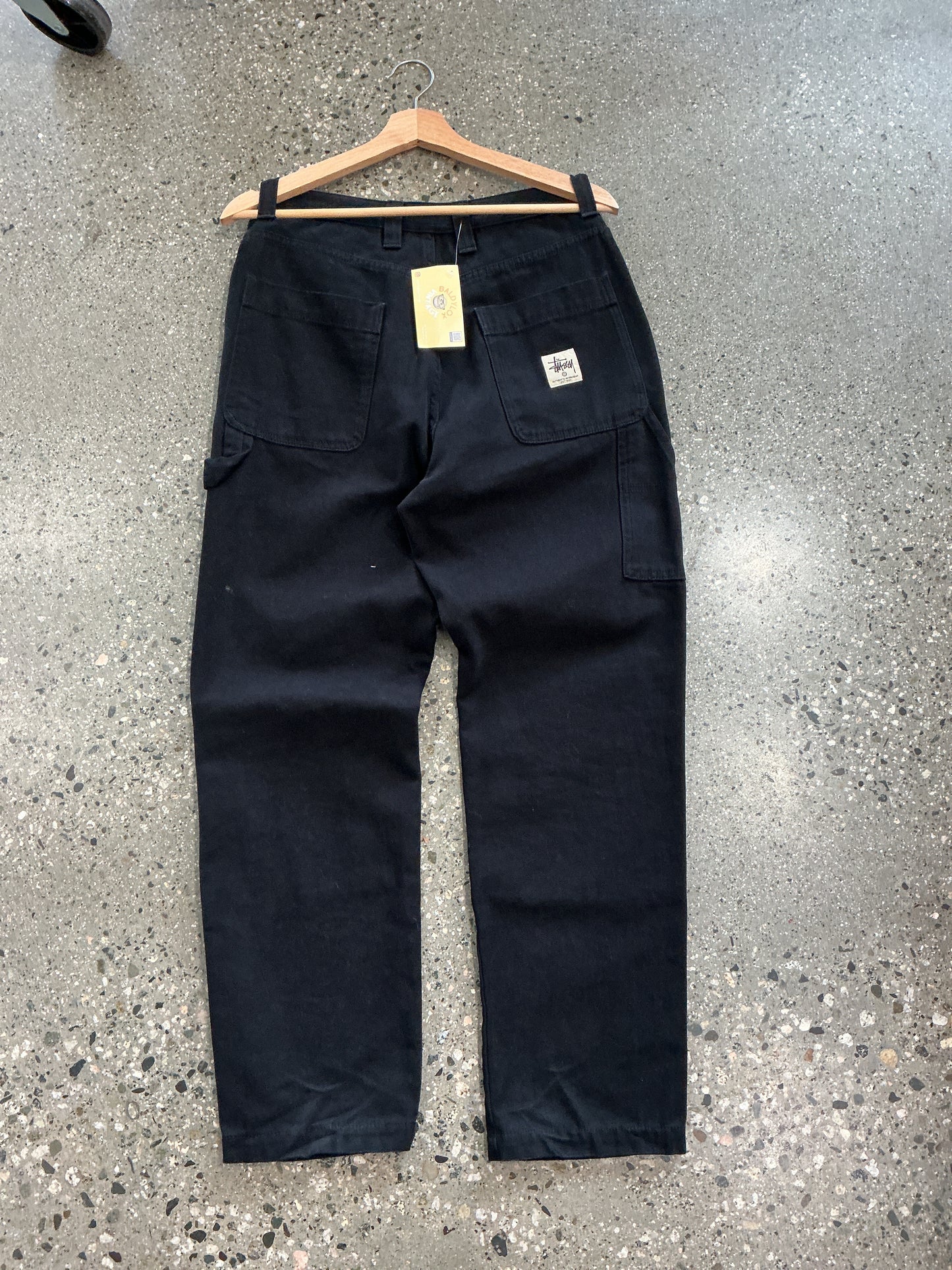 29” Stussy Black Doubleknees