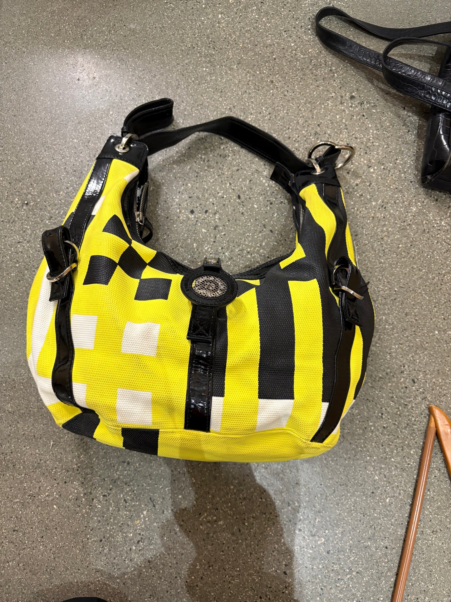 Christian Lacroix Yellow Bag