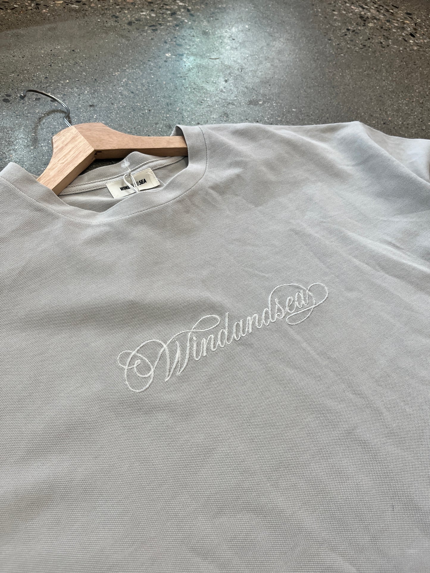 (XL) BNWT Wind & Sea Garment Dyed Kanoko S/S