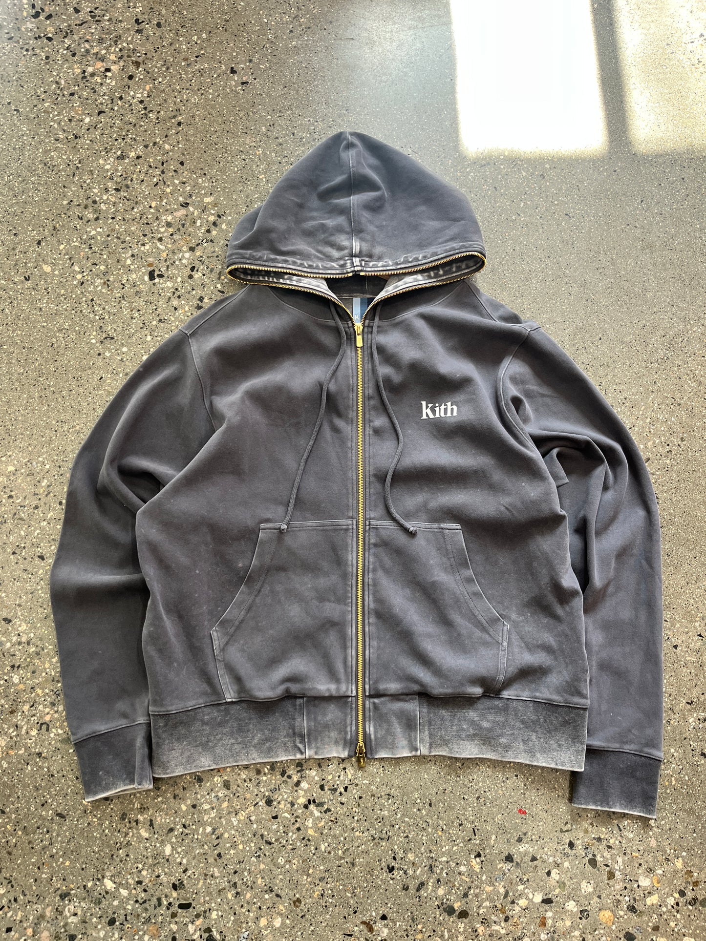 (L) Kith Full Zip Hoodie