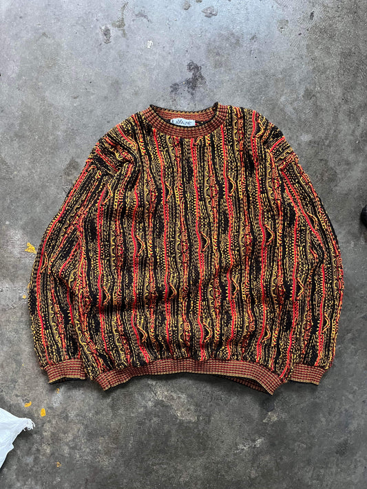 (S/M) 90’s Lavane 3D Texture Knit