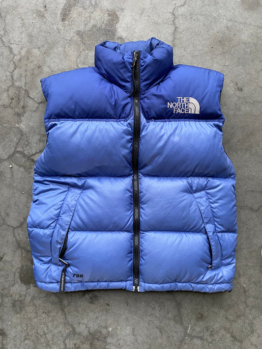 (XS) The North Face 700 Vest Aqua