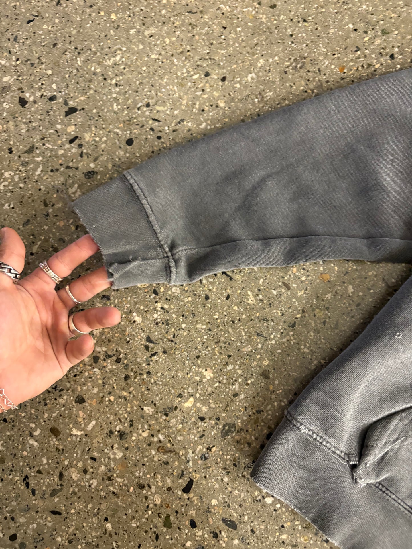 (S) Stussy Thrashed Hoodie