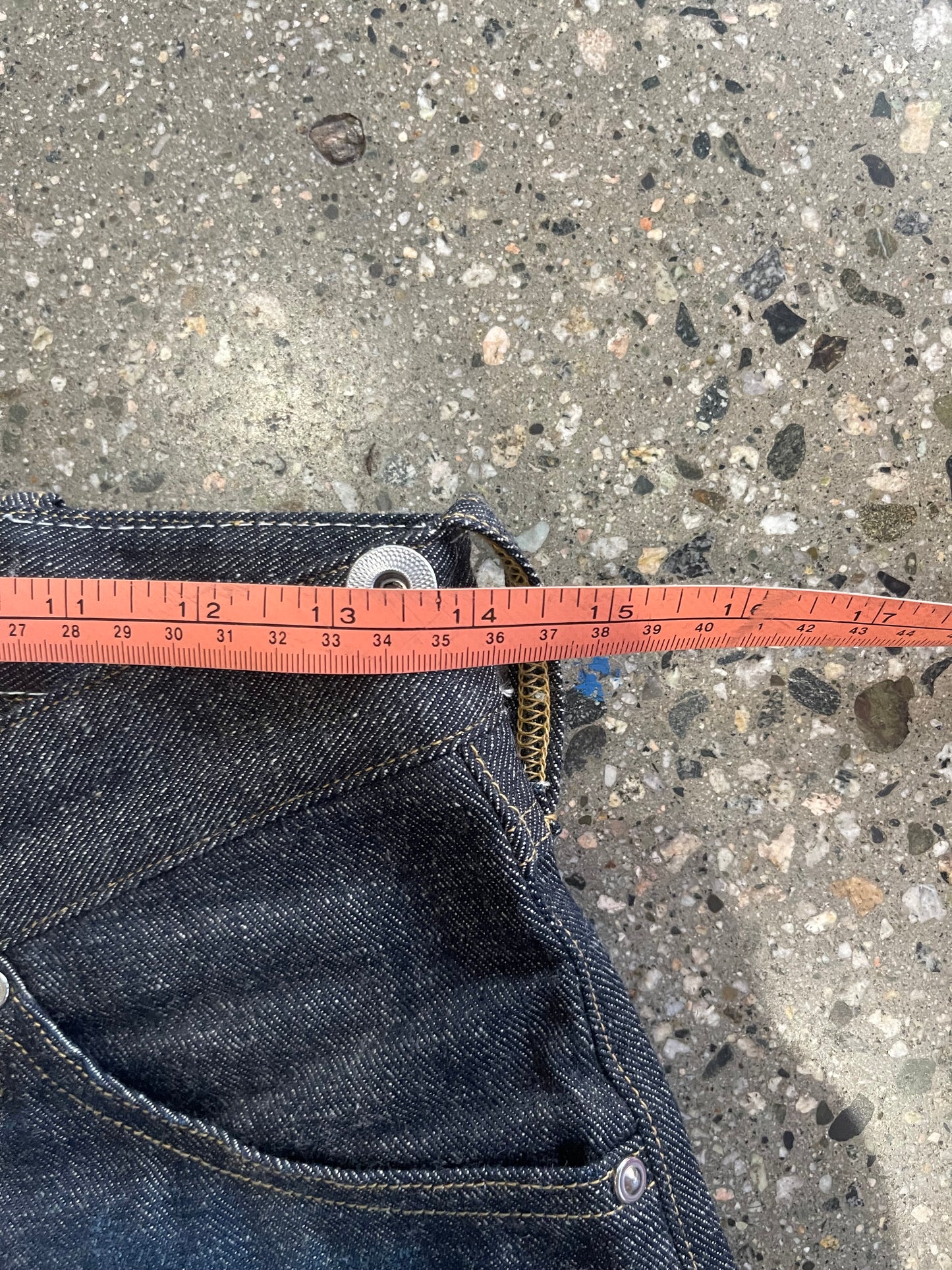 (28”) Lot 704 Taiga Takahashi T.T. Raw Indigo Denim ( Retails for $650+)
