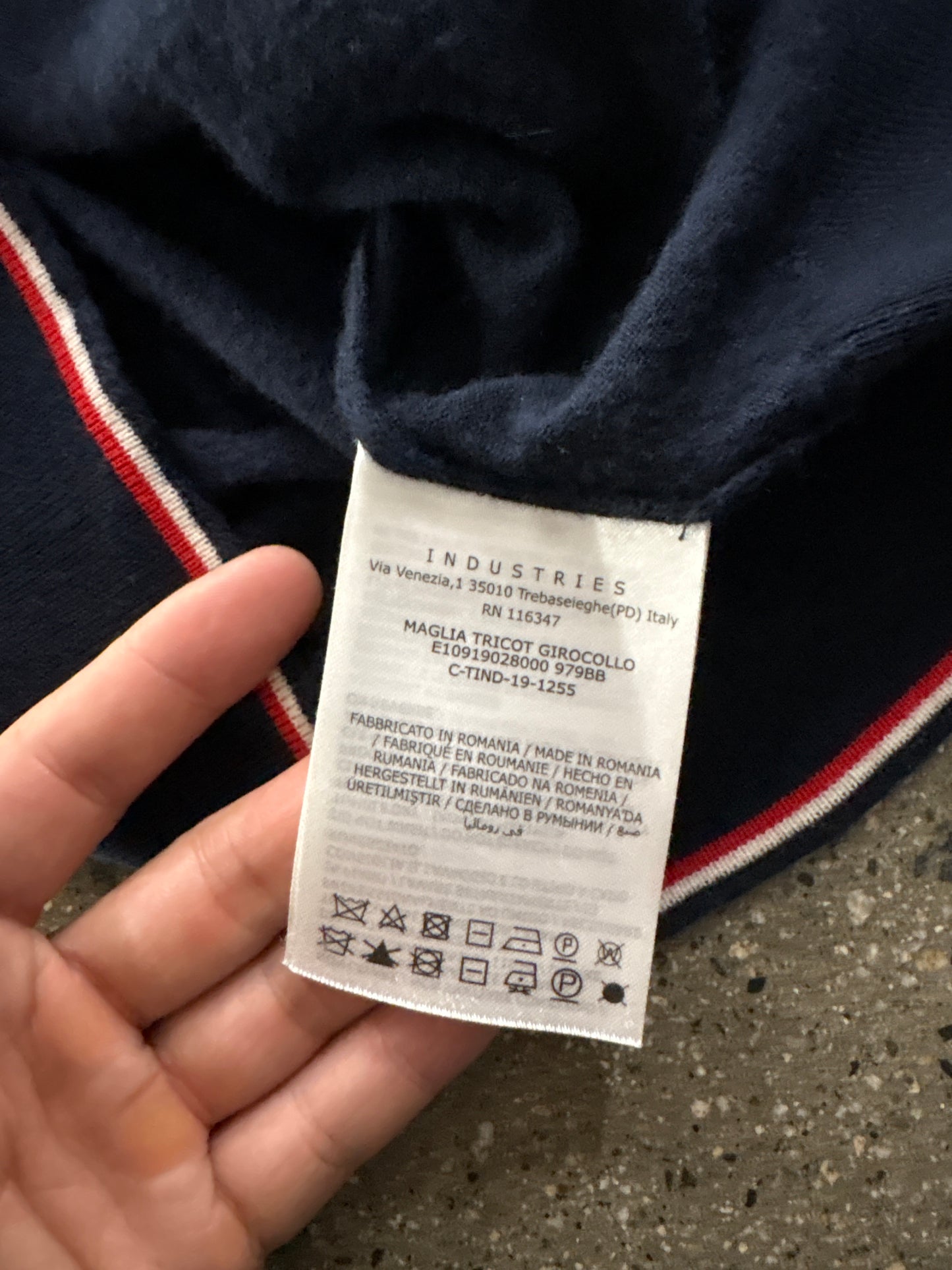 (XS/S) Moncler Wool Light Knit Sweater 100% virgin wool