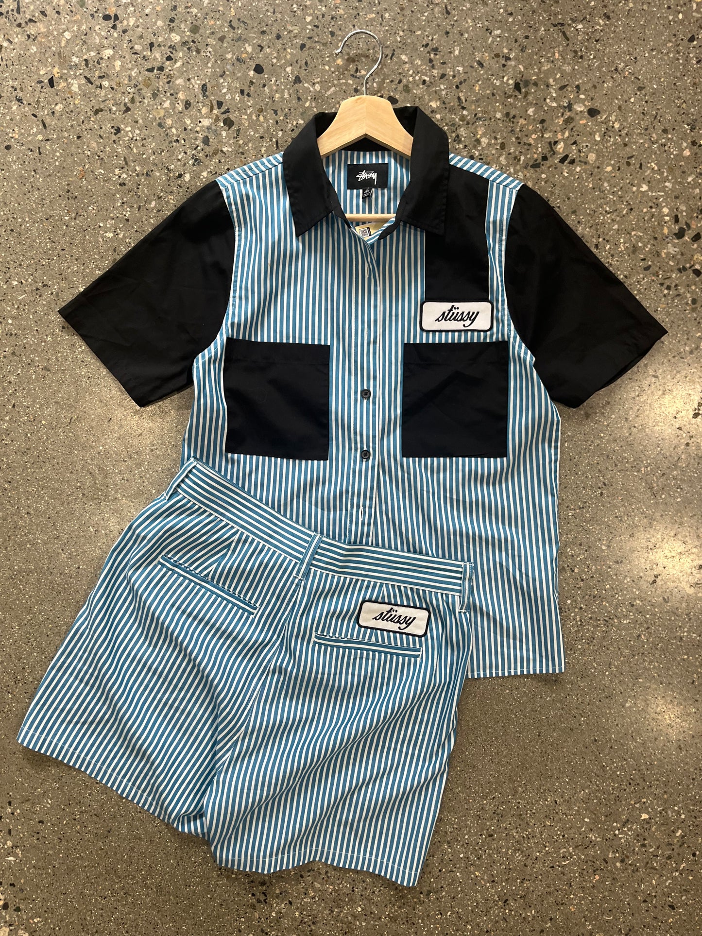 (XS/S) Stussy Bowling Set