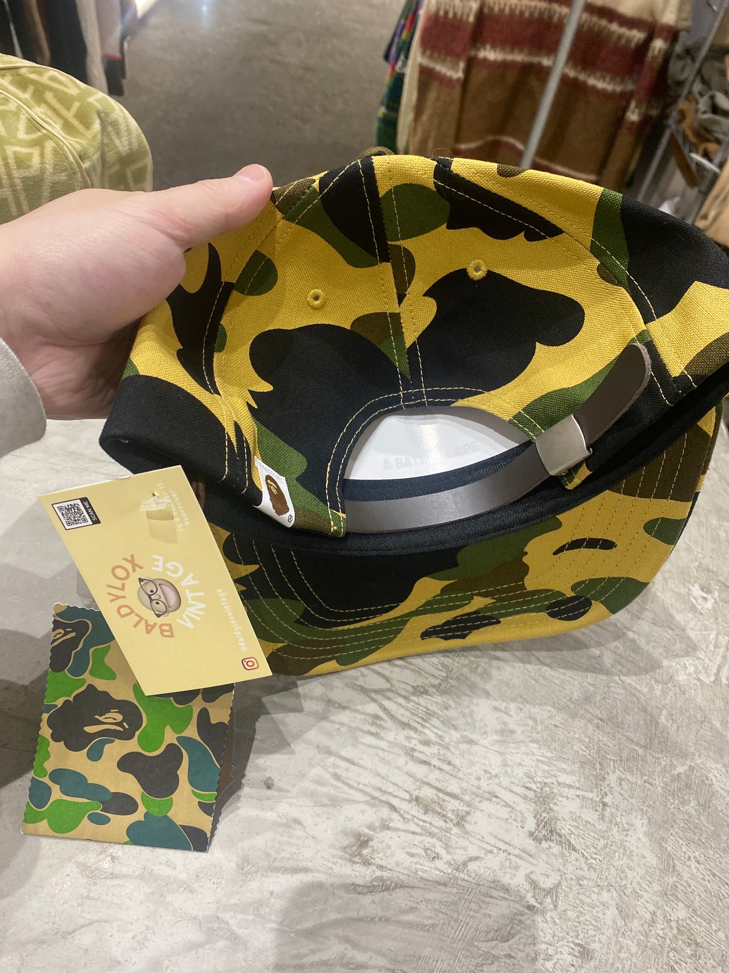 (OS) Bape 1st Camo Hat BNWT