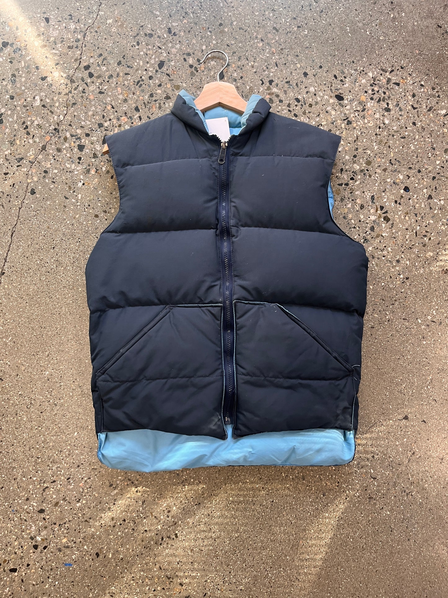 (M/L) Bf84 - vintage reversible puffer