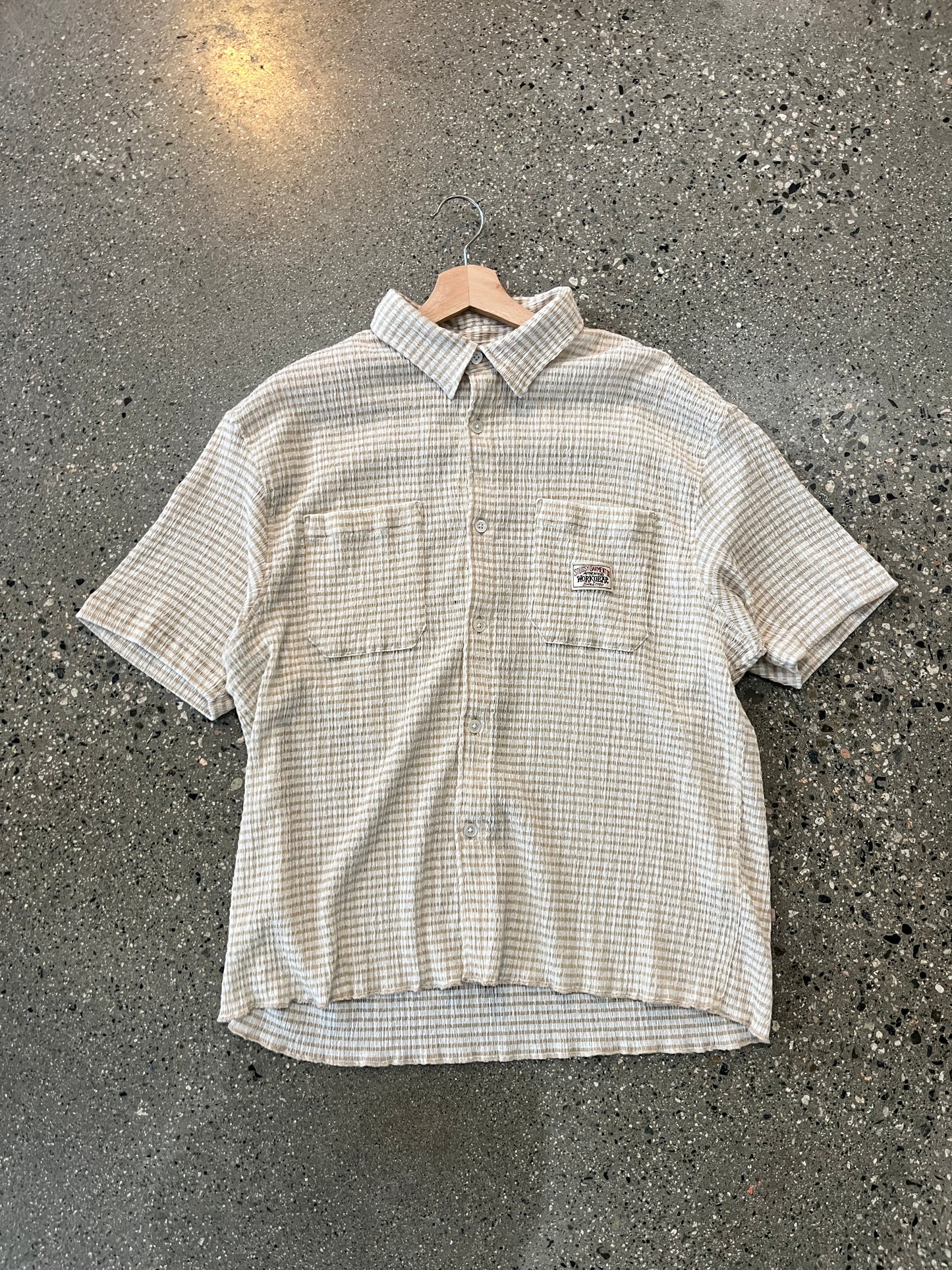 (M) Stussy Workgear Button Up Top