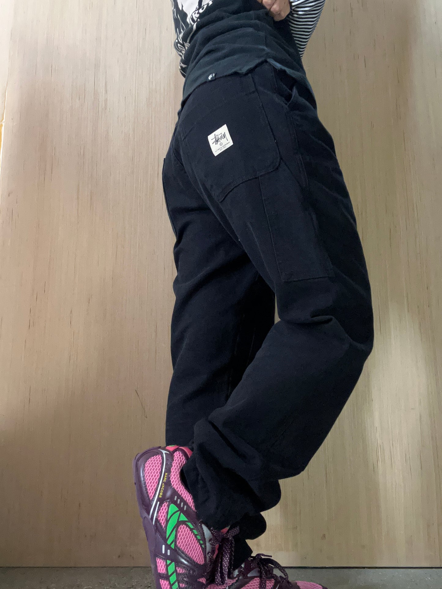 29” Stussy Black Doubleknees