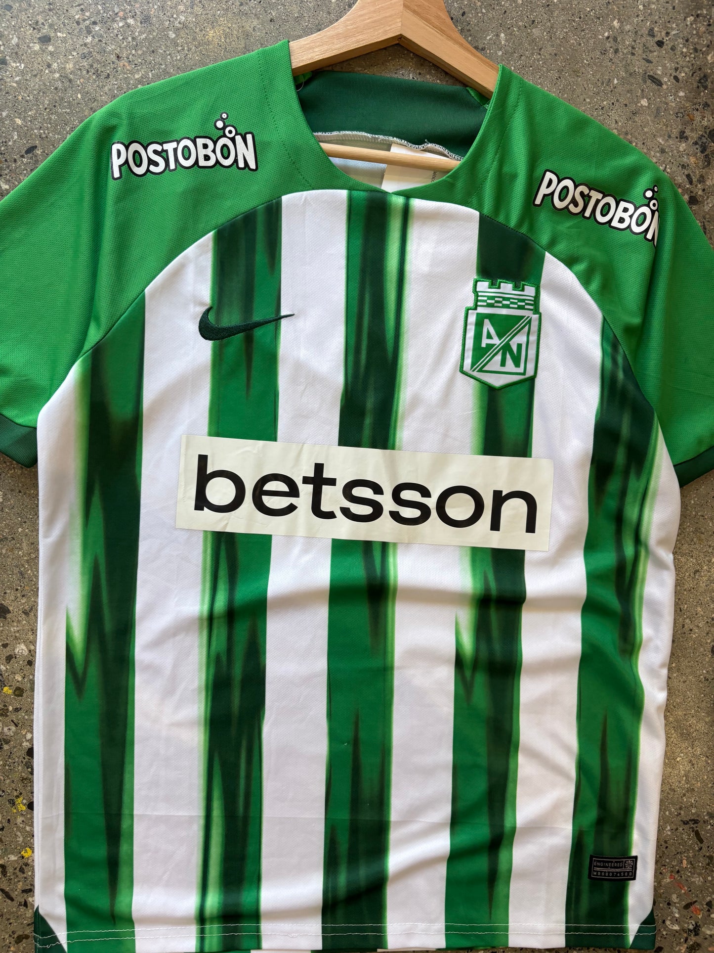 Atlético Nacional 2024 home football jersey
