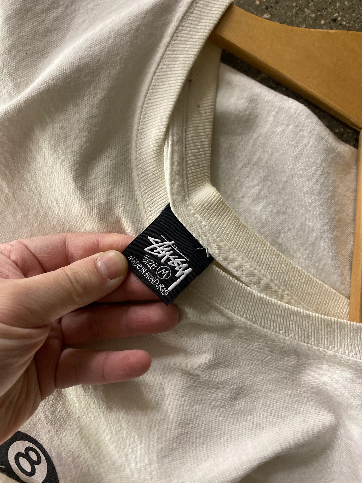 (M) Stussy 8Ball Corp Tee