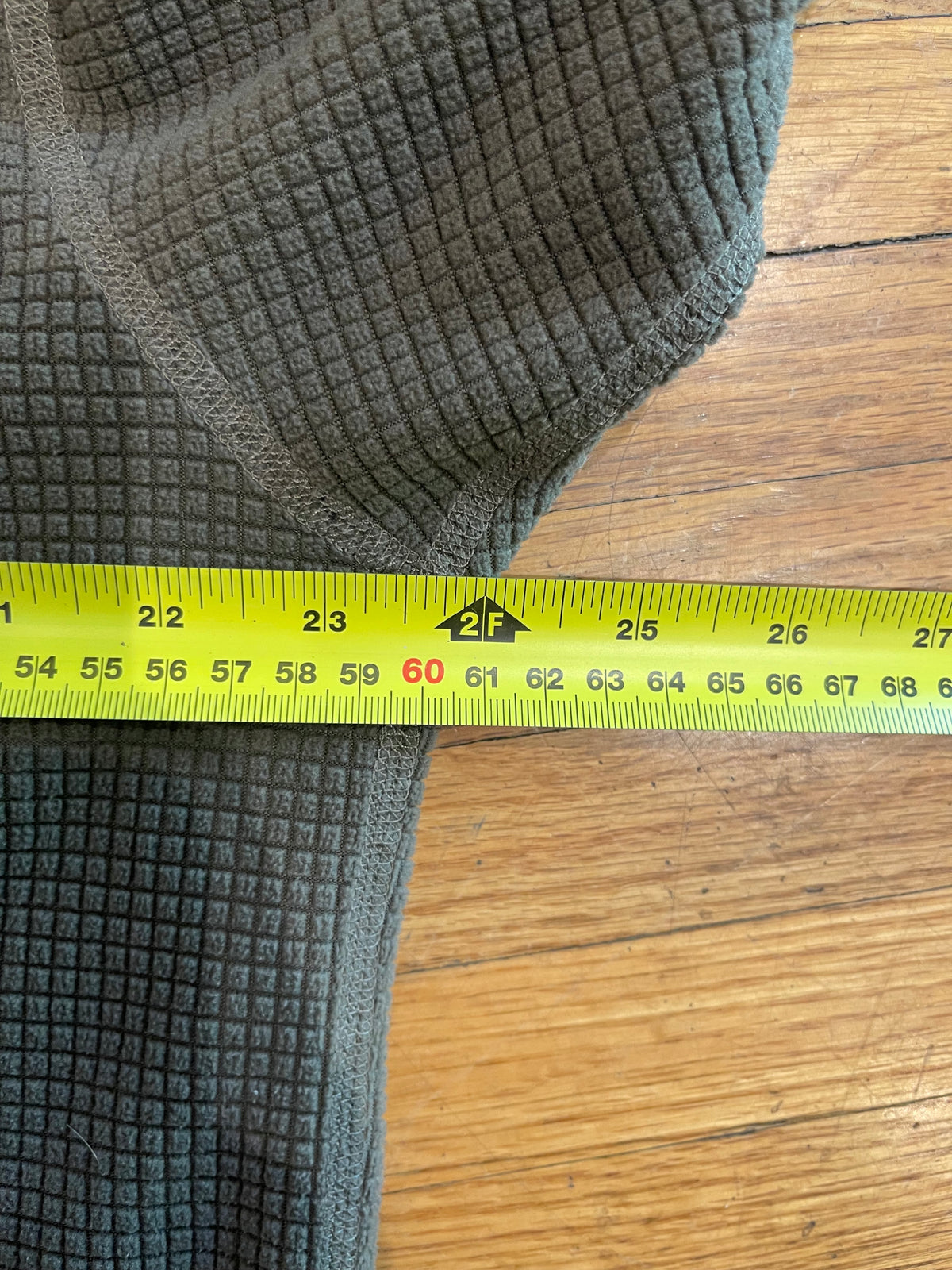 (Men’s L-XL) Arc’teryx Waffle Polartec 1/2 Zip Olive