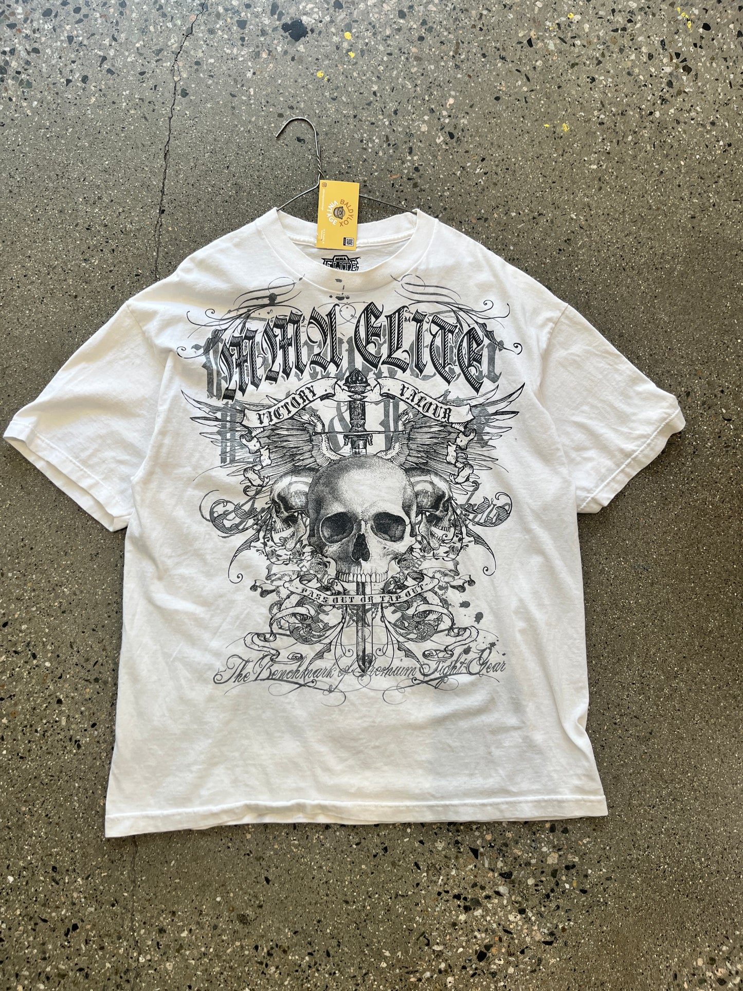 (XL) MMA ELITE Skull Tee Y2K