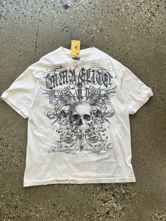 (XL) MMA ELITE Skull Tee Y2K