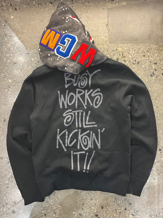 (M) Rare 2013 Stussy x Bape Shark Full Zip