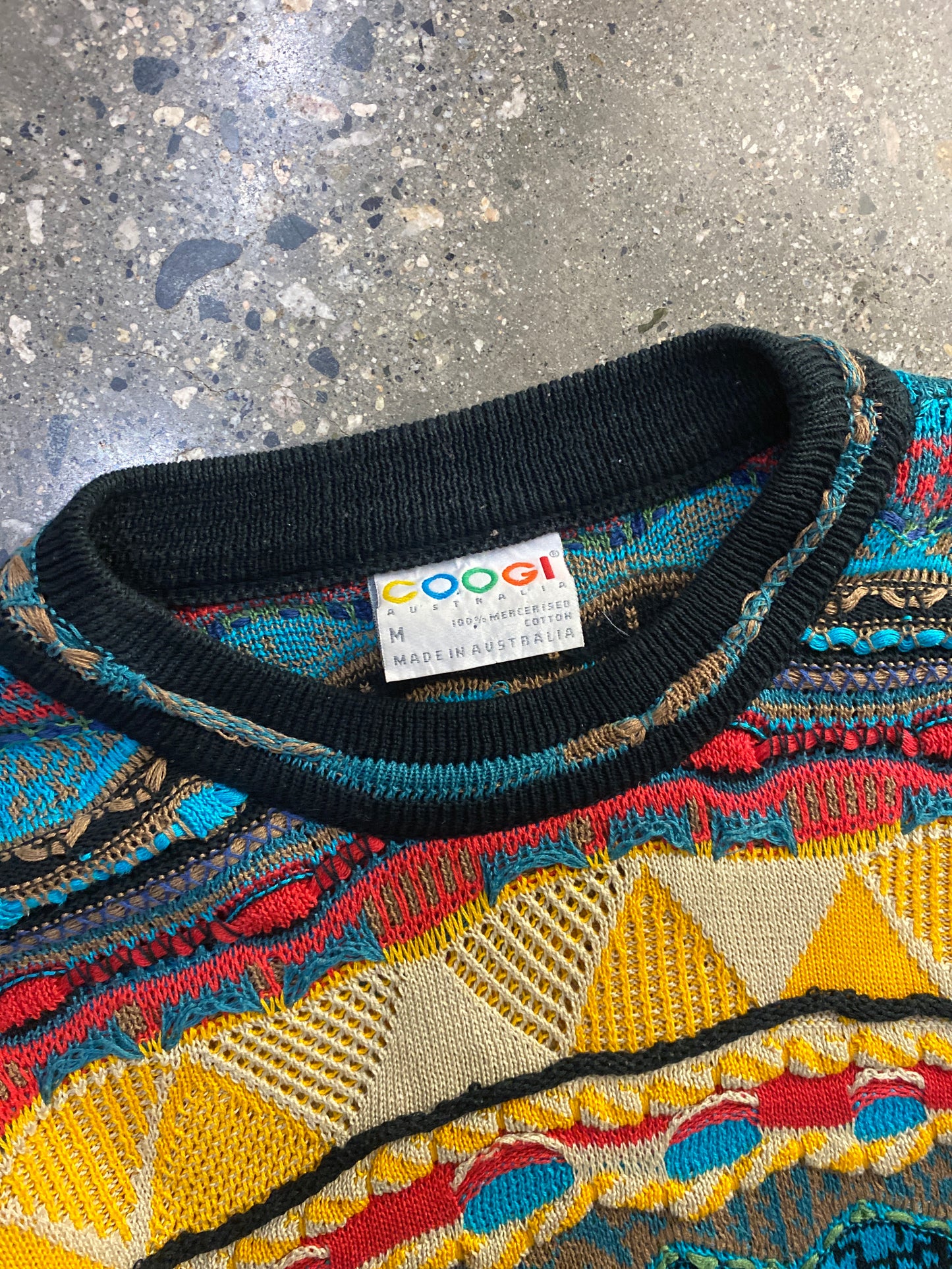 (M/L) Authentic Coogi 3D Vibrant Knit
