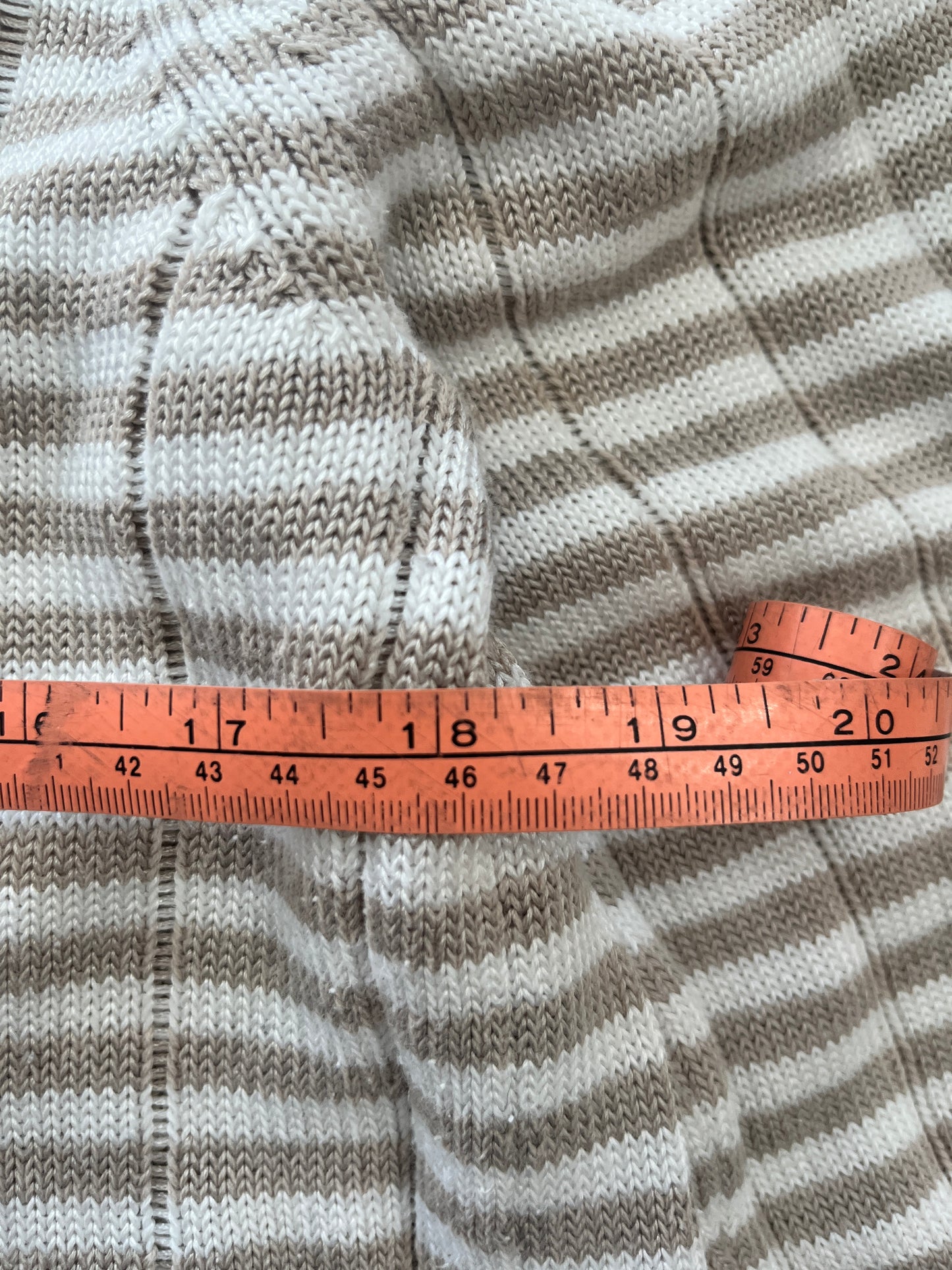 (L) Armani Exchange Ls Striped Knitted