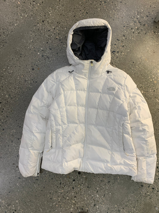 (Womens L) White TNF Winter Coat
