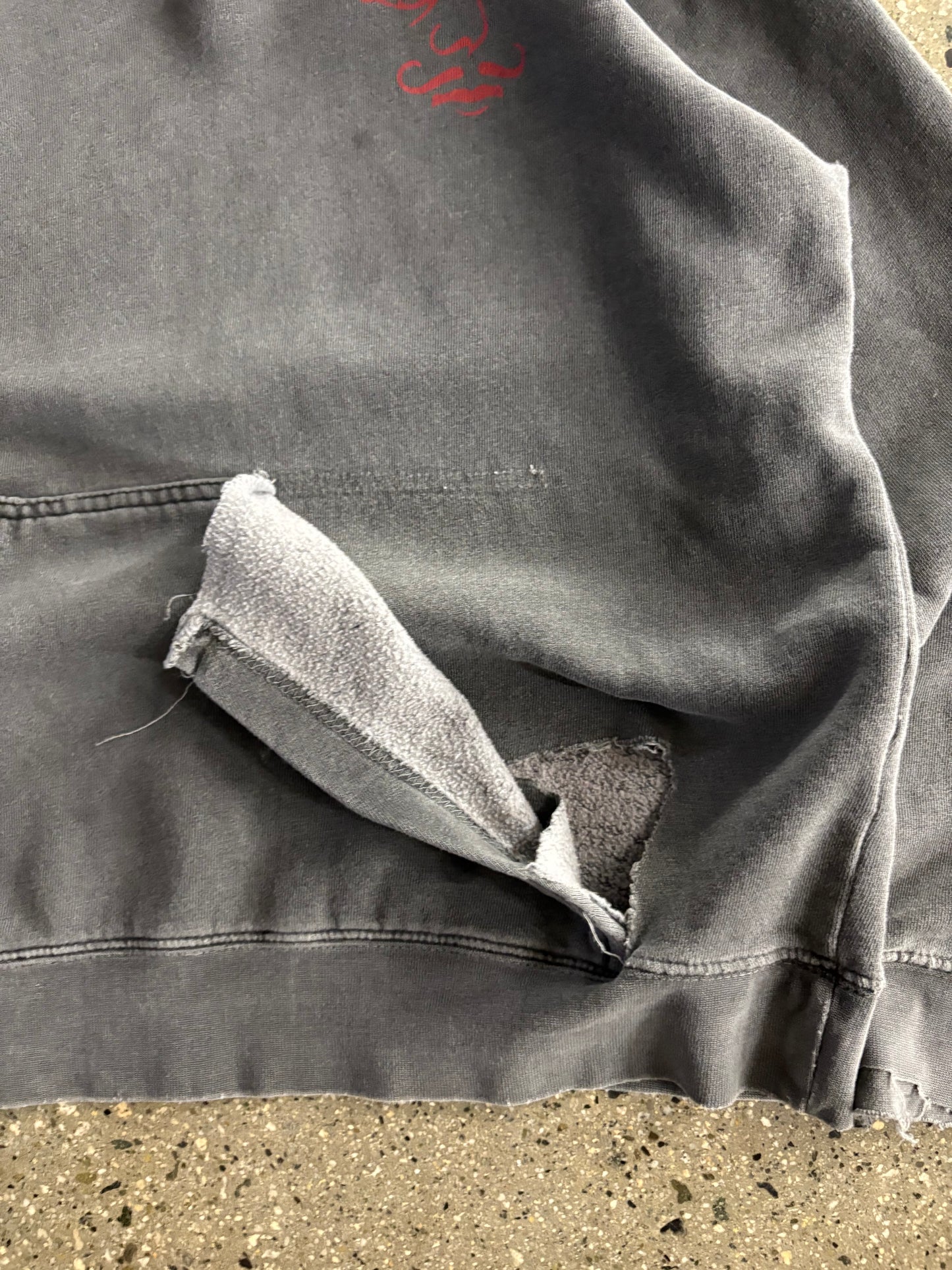 (S) Stussy Thrashed Hoodie