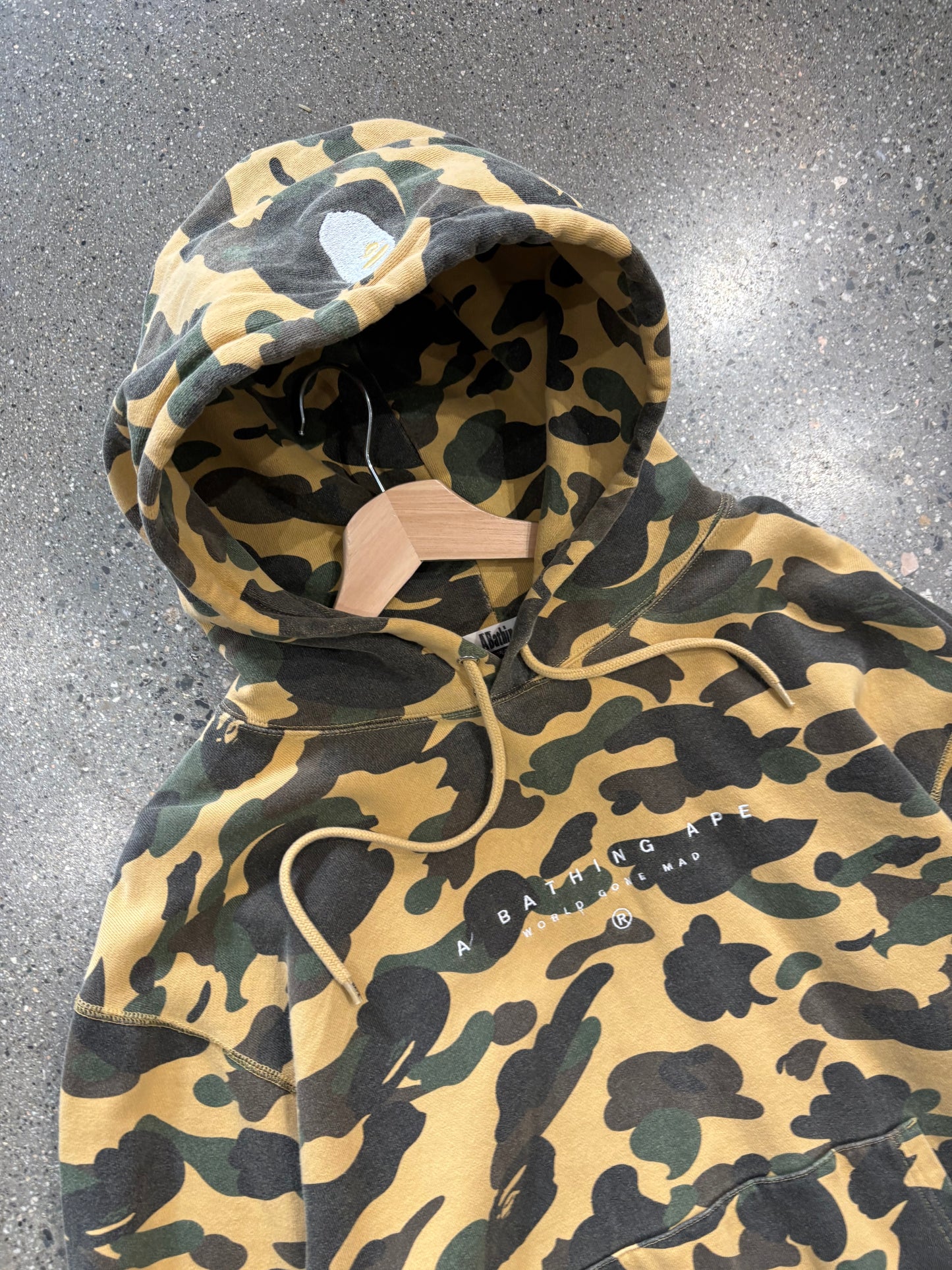 (XL) Bape Camo Pullover Hoodie