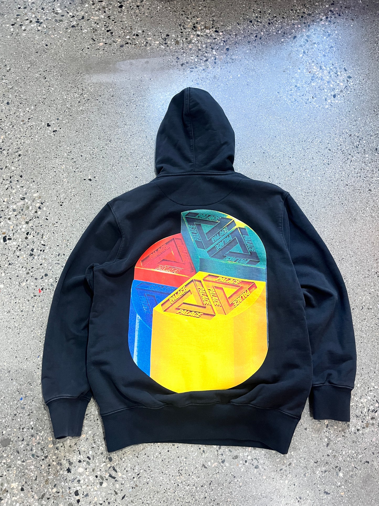 (M) Palace Green Beer Pizza Hoodie