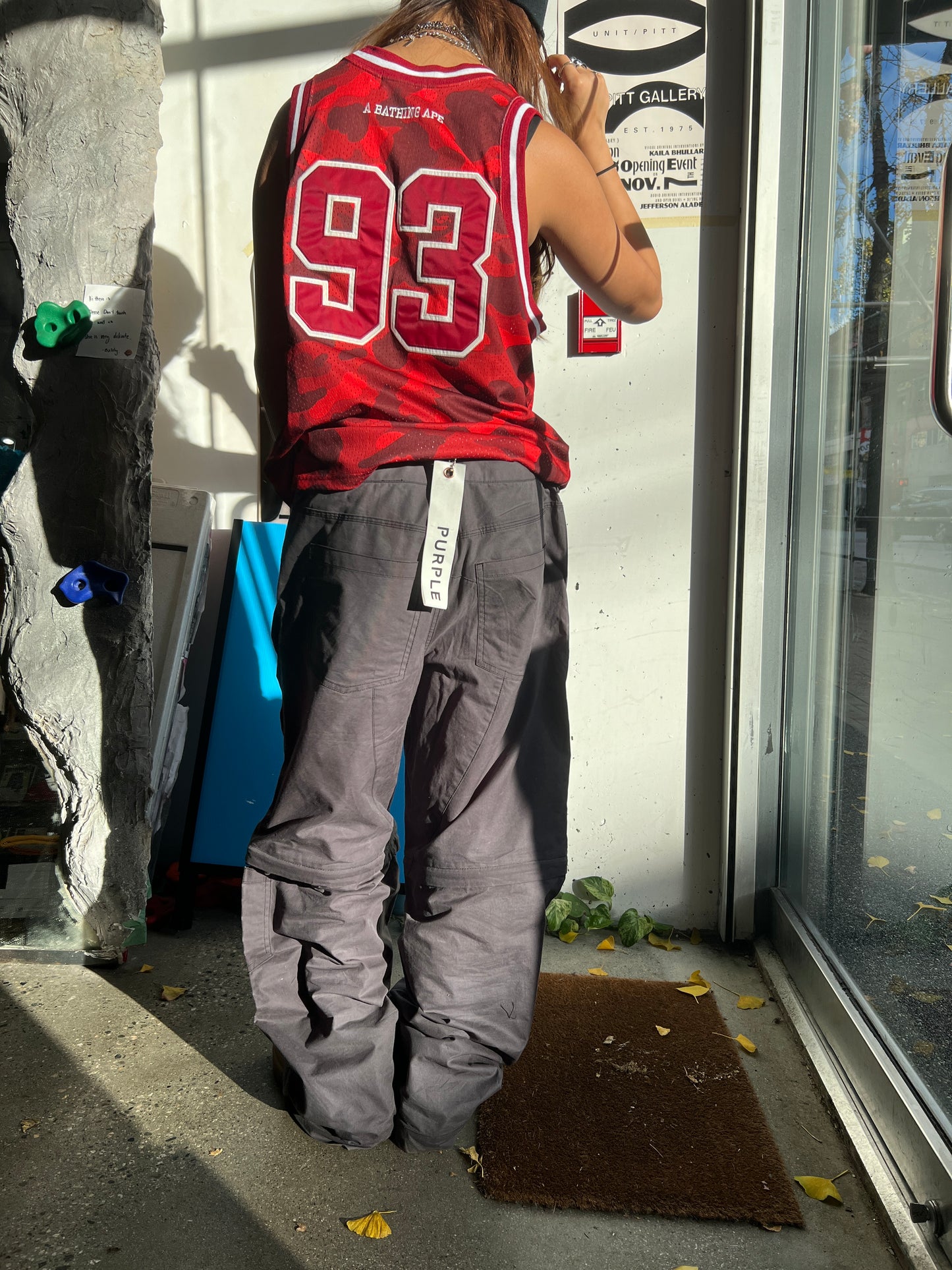 (34”) Purple Brand Baggy Cargo