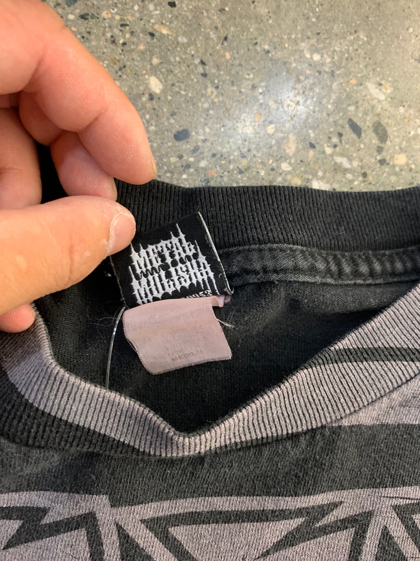 (s/m) metal mulisha y2k tee