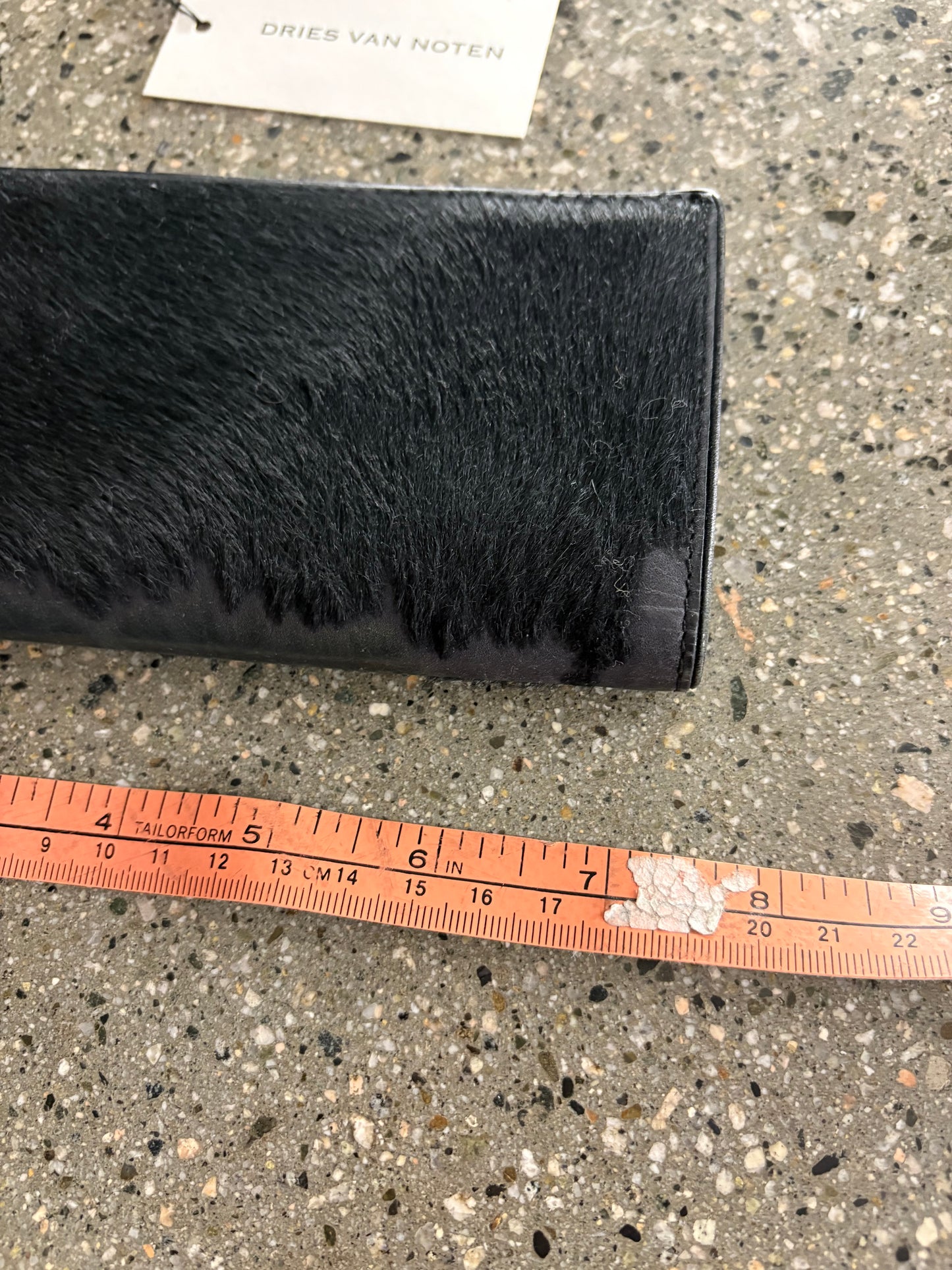 Dries Van Noten Pony Hair Wallet