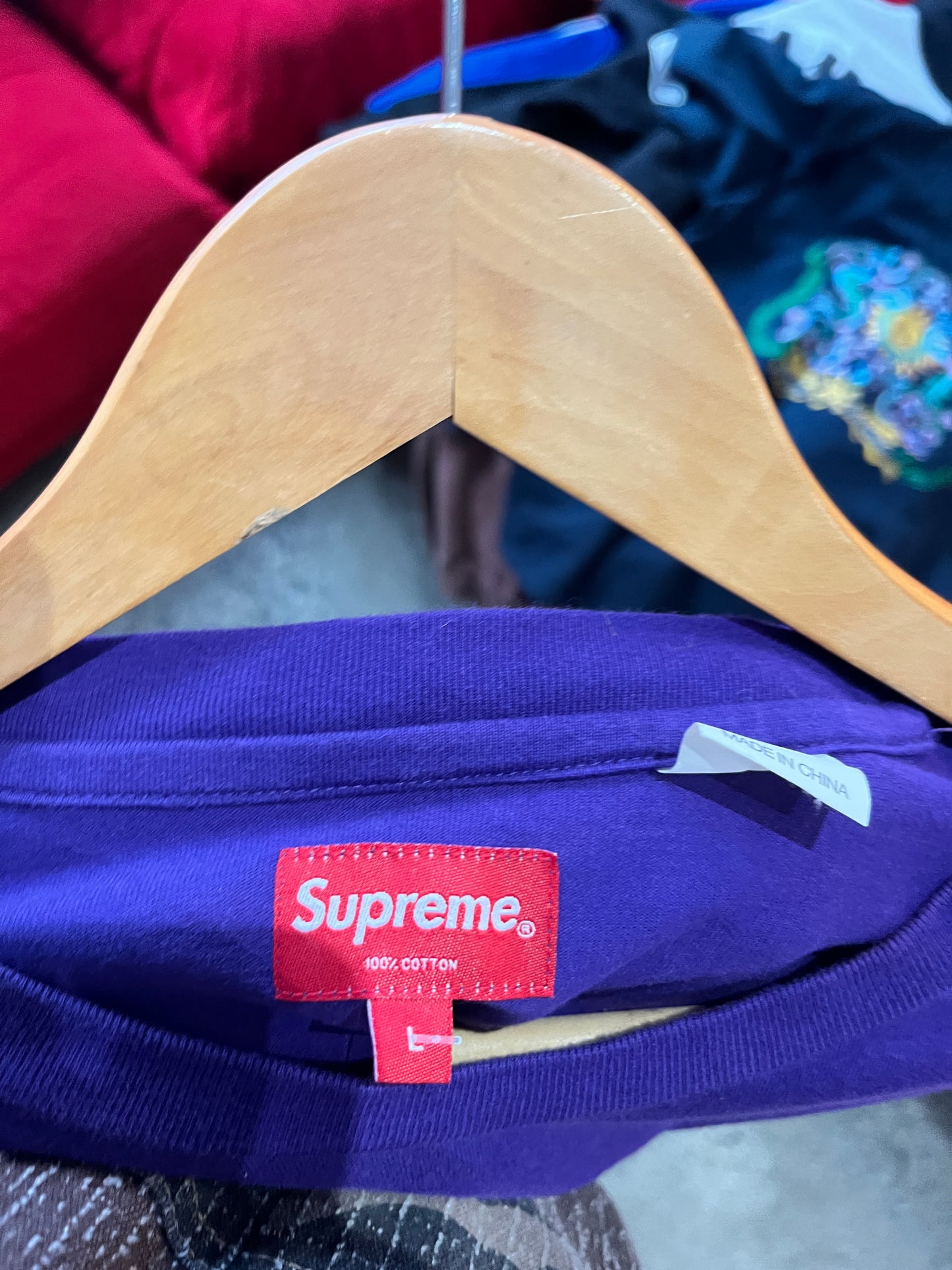 (L) Supreme Purple LS