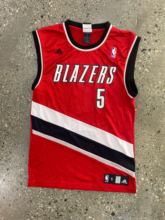 (S/M) Portland Trailblazers Rudy Fernandez Adidas Jersey