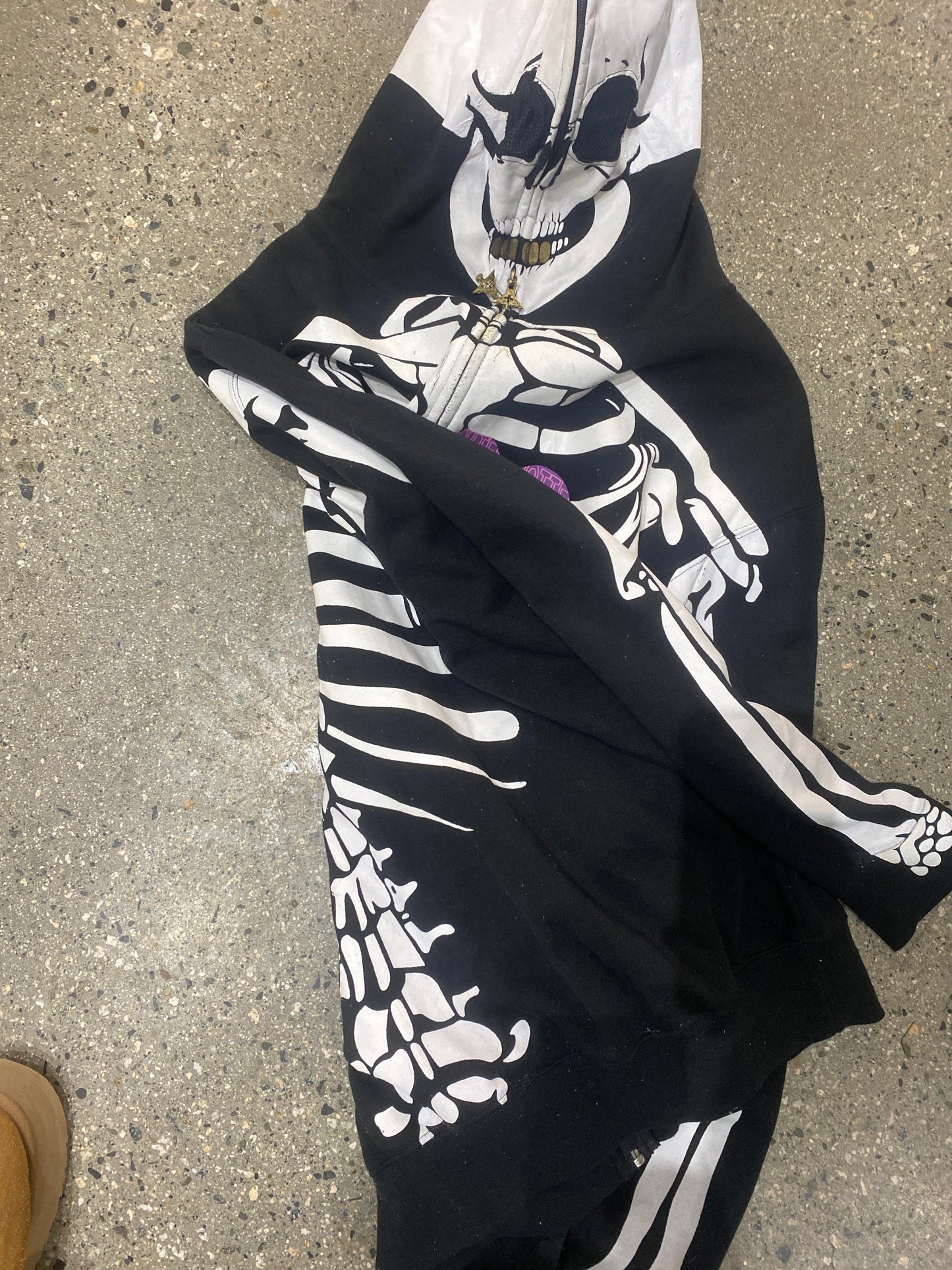 (XL/2X) Lrg Skeleton Full zip