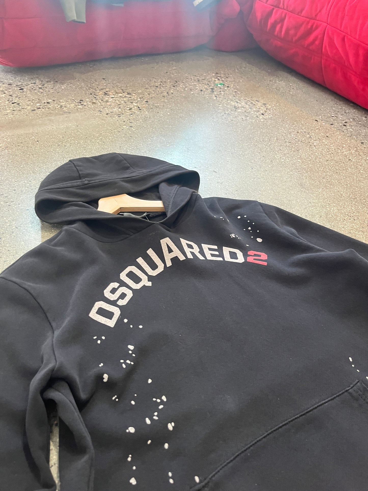 (2X) DSquared2 Black Hoodie