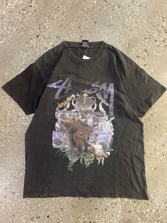(L) Stussy Big Print Tee Late 2000s